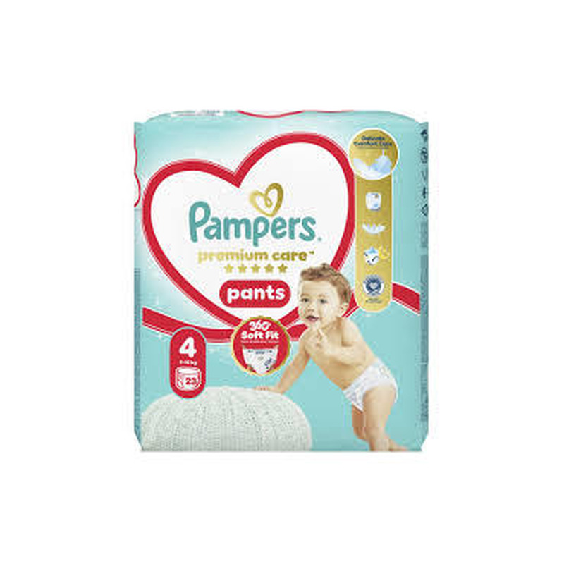 Püksmähkmed PAMPERS PC S4 9-15kg,23tk
