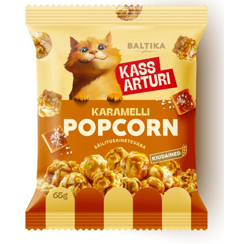 Kass Arturi Popcorn Karamelli 65g
