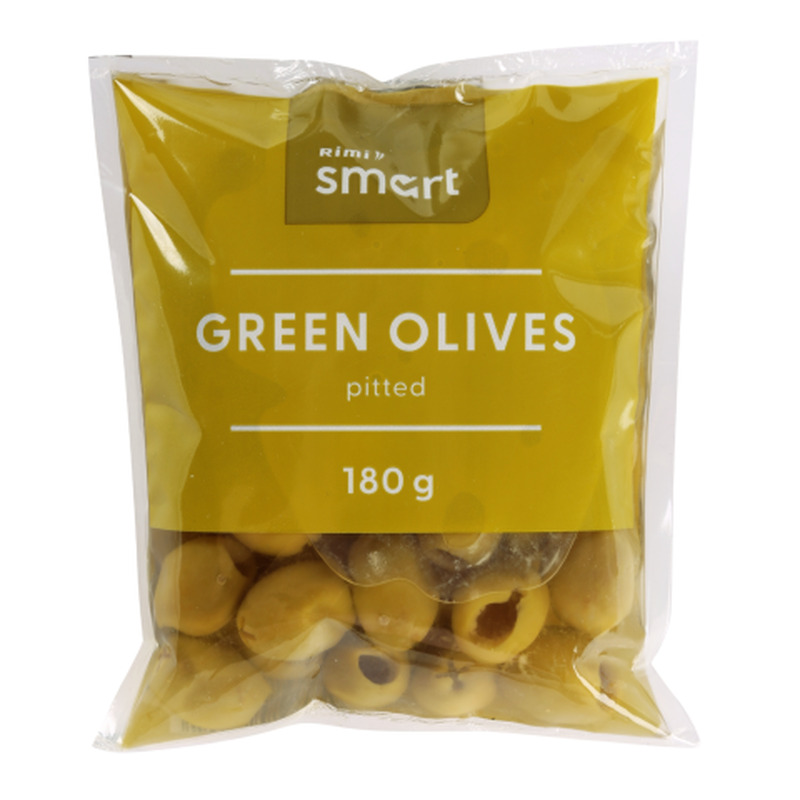 Rohelised oliivid Rimi Smart kivideta 180g/70g