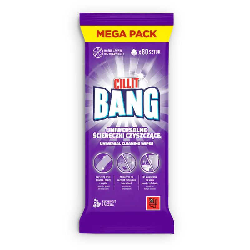 Cillit Bang puhastuslapid 80tk