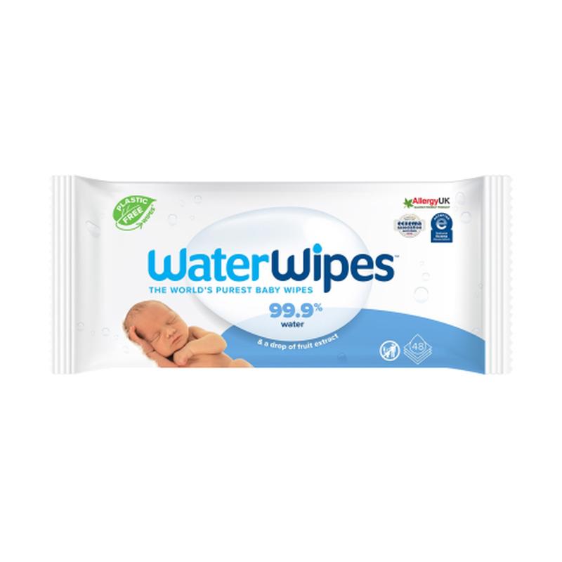 Niisked salvrätikud Water Wipes beebidele 48tk