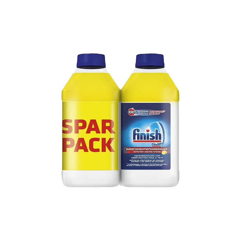 Nõudepesumasina puhastusvahend, FINISH, 2×250 ml