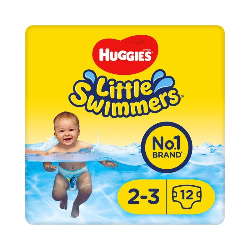 Püksmähkmed Little Swimmers Dory, HUGGIES, 3-8 kg/12 tk