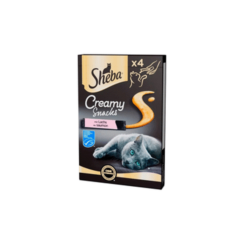 Kreem.suupiste lõhe SHEBA Creamy 4x12g