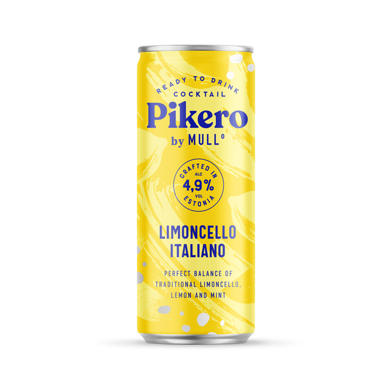 MULL Pikero Limoncello Italiano 4,9% 25cl(purk)