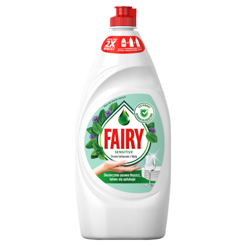 Nõudepesuvahend Fairy sensitive tea tree 900ml