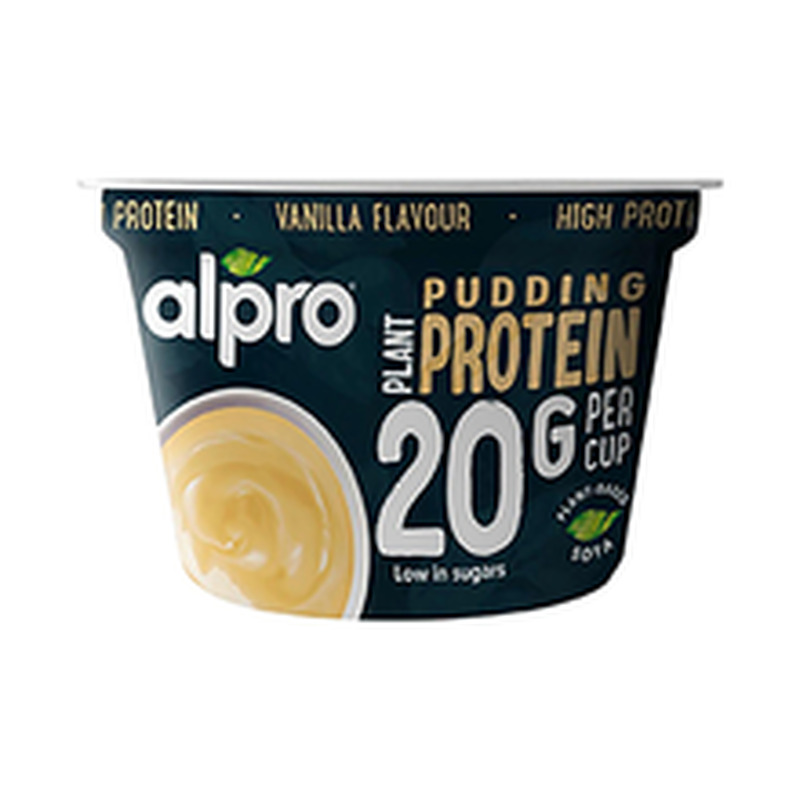 Alpro vanillimaitseline proteiinipuding 200 g