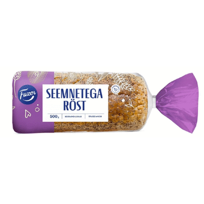 Röst seemnetega FAZER 500g