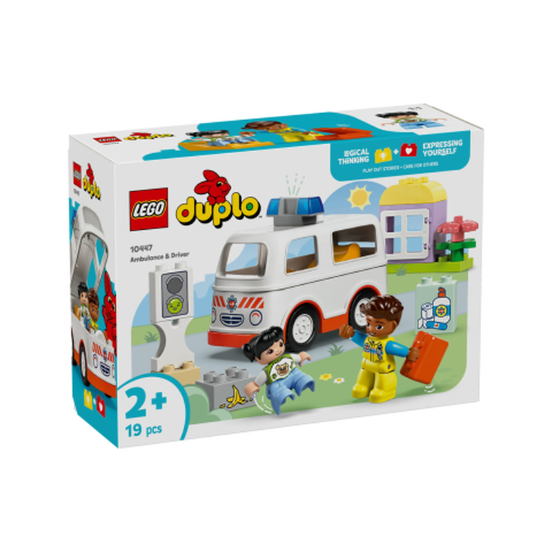 Konstruktor Lego Kiirabiauto Juht 10447