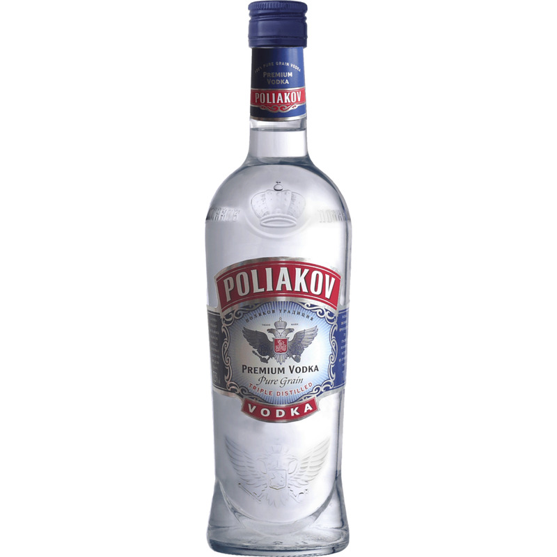 POLIAKOV Premium Vodka 37,5% 50cl