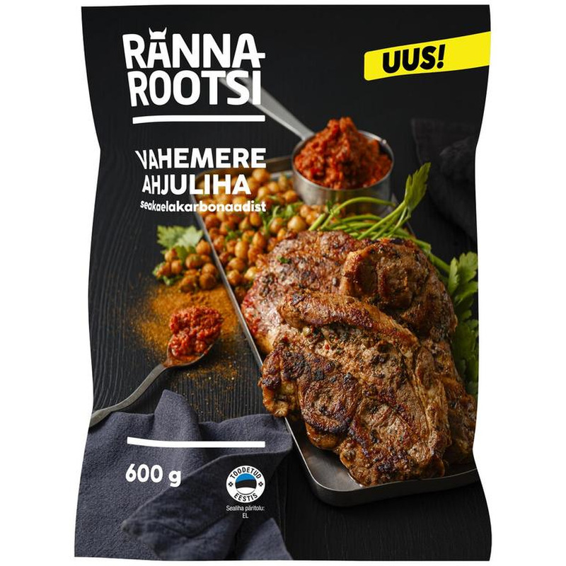 Rannarootsi Vahemere Ahjuliha Seakaelakarbonaad 600G