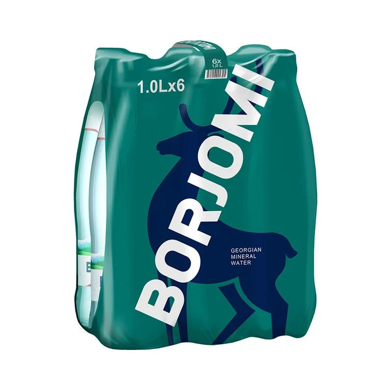 Karboniseeritud looduslik mineraalvesi 6-pakk, BORJOMI, 6 x 1 L