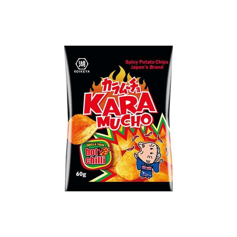 Kartulikrõpsud KOIKEYA KARAMUCHO Hot Chilli 60g