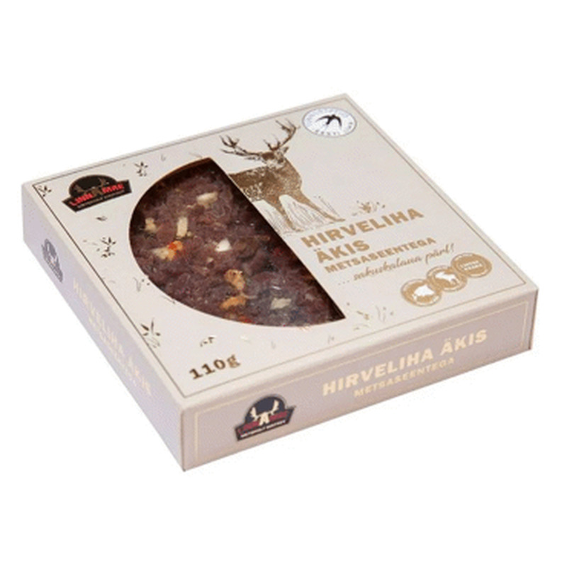 Hirveliha äkis metsaseen. LINNAMÄE,110g