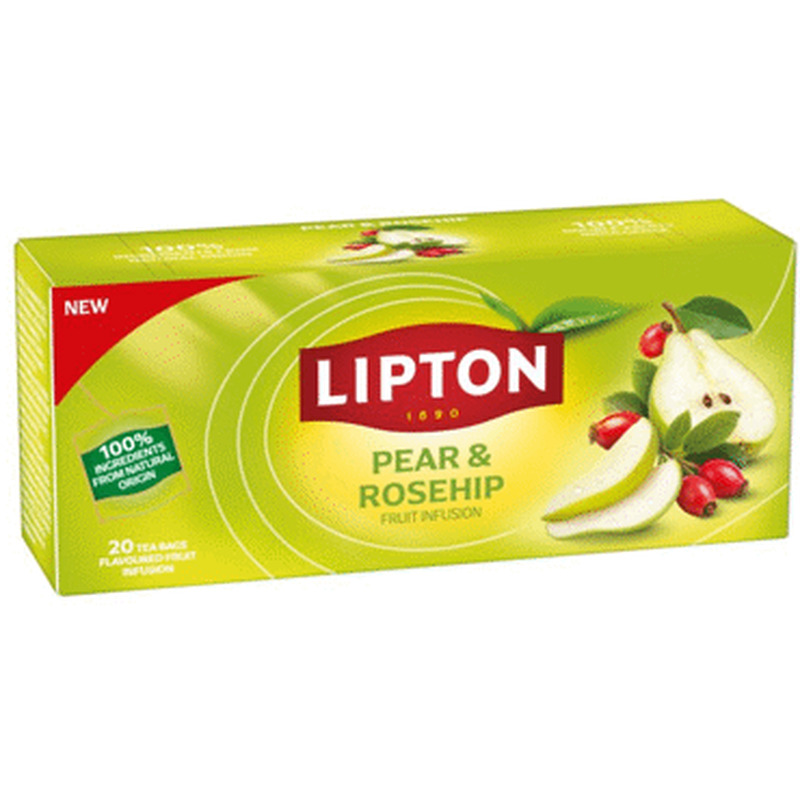 Puuviljatee pirn-kibuvits.LIPTON 20x1.8g