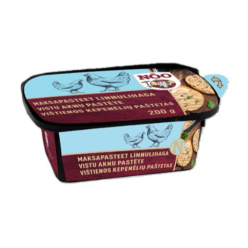 Nõo Maksapasteet Linnulihaga 200g