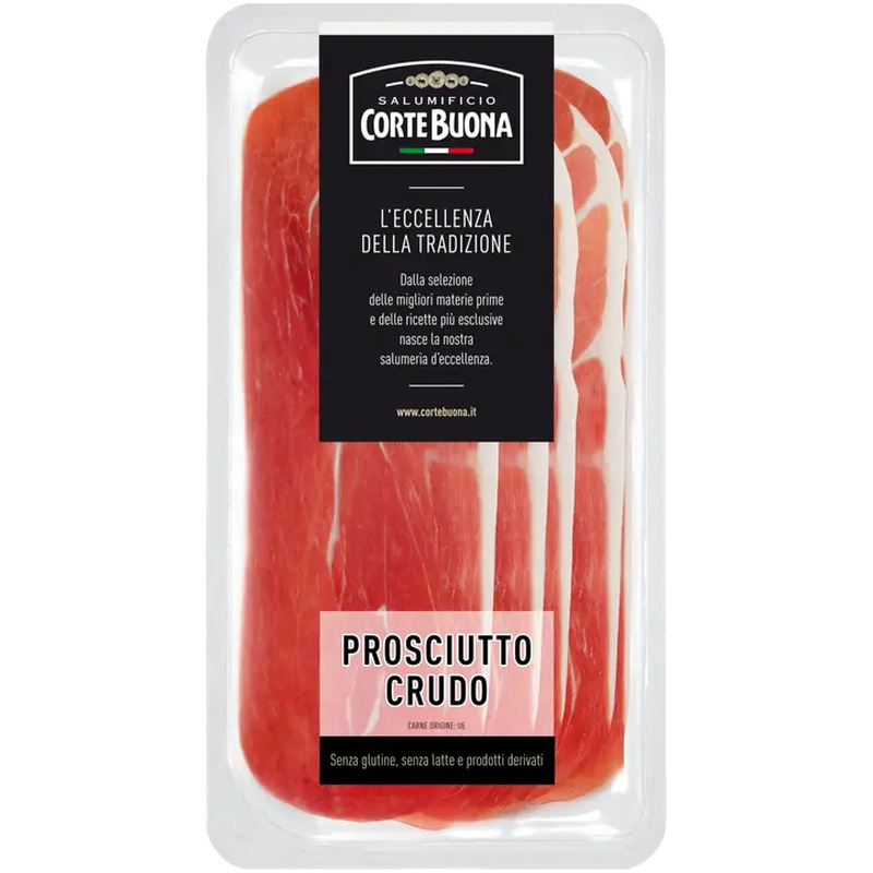 Cortebuona Prosciutto crudo viilud 80g