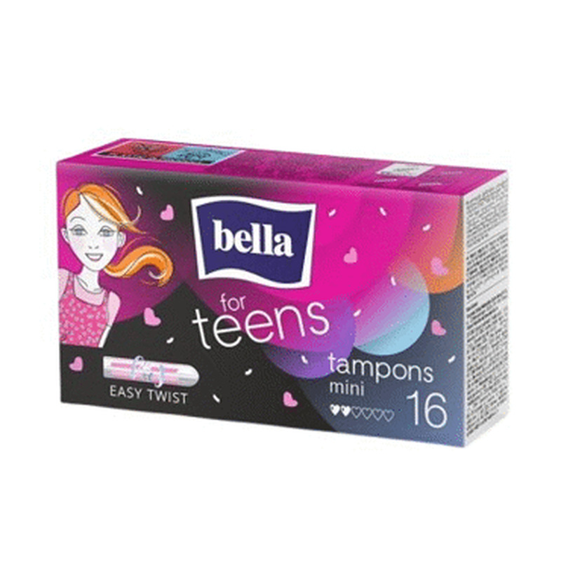 Hügieen. tampoonid BELLA Teen mini 16tk