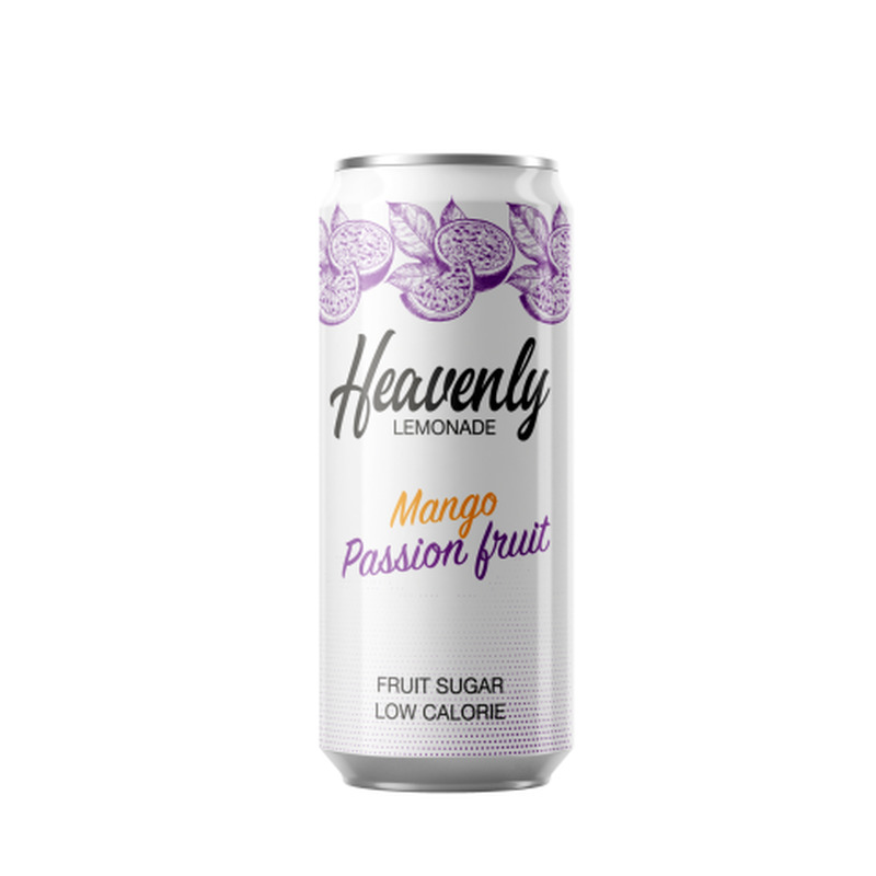 Karboniseeritud karastusjook passioni-mangomaitseline Heavenly Lemonade 0,33l purk