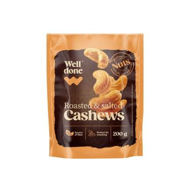 Röst.soolat.india pähklid WELL DONE 200g