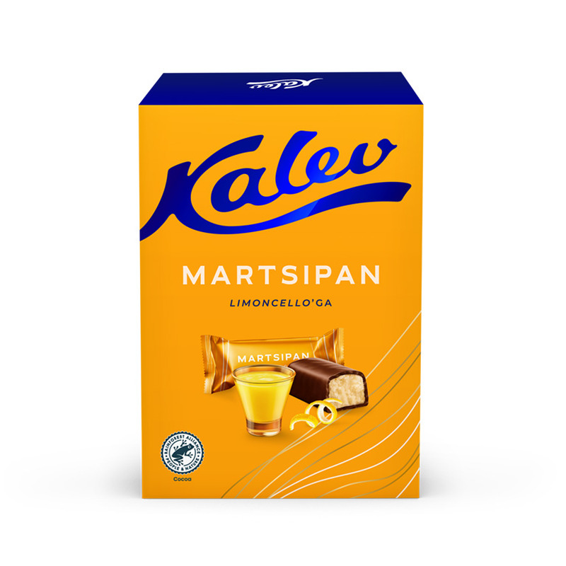 Kalev Limoncello likööriga martsipanikommid 150g