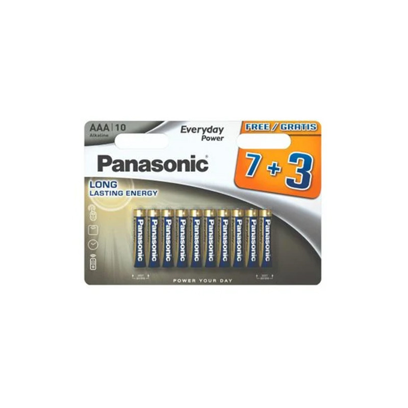 Patareid PANASONIC AAA 10 tk