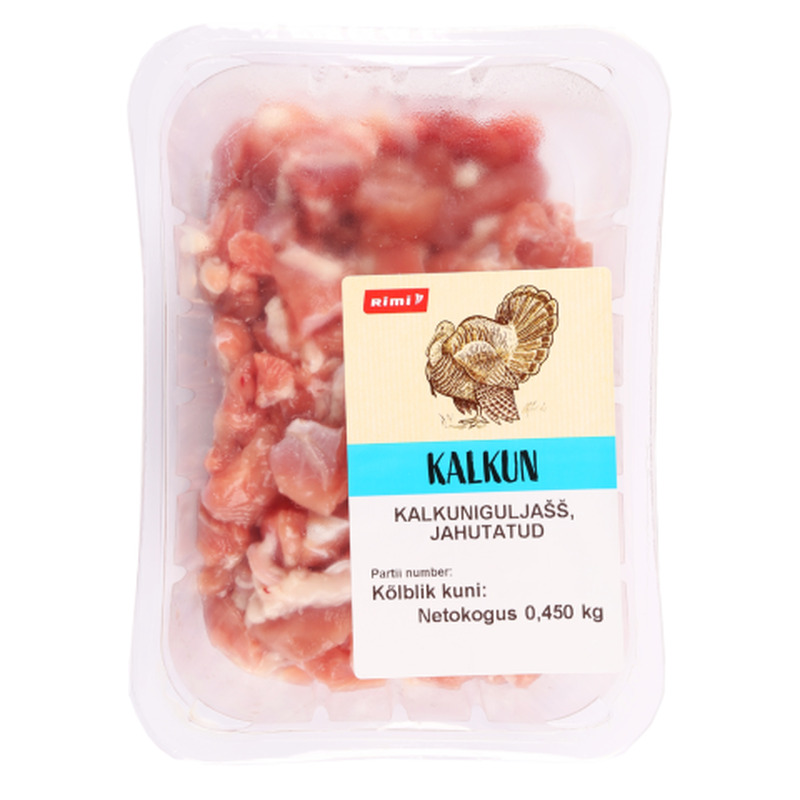 Kalkuniguljašš jahutatud Rimi, 450g