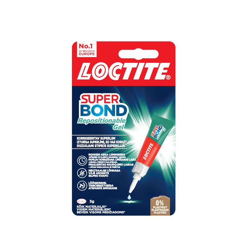KAST 12 tk! Super Bond Repositionable Gel 3g