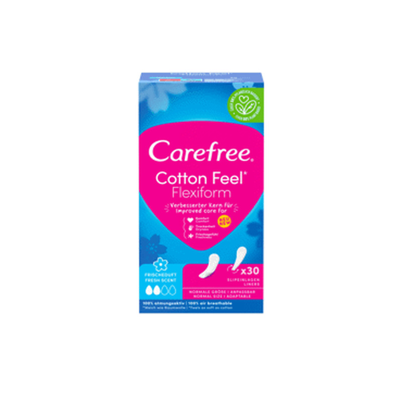 Pesukaitsmed CAREFREE CottonFl.Form 30tk
