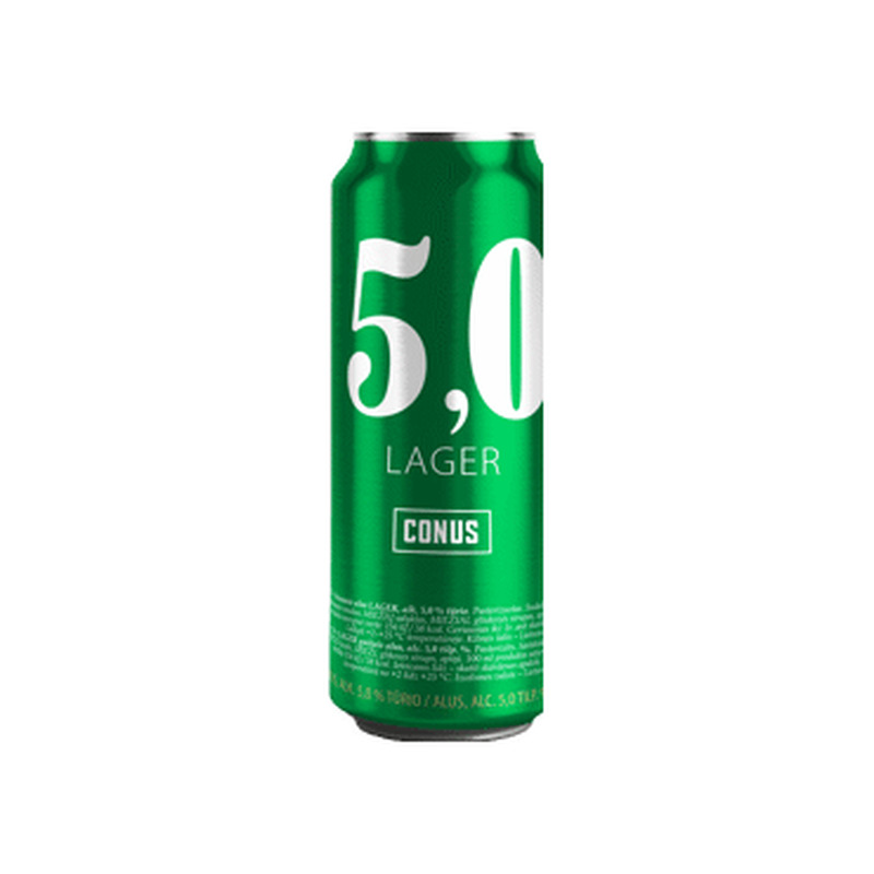 Õlu CRONUS Lager 5% 500ml prk