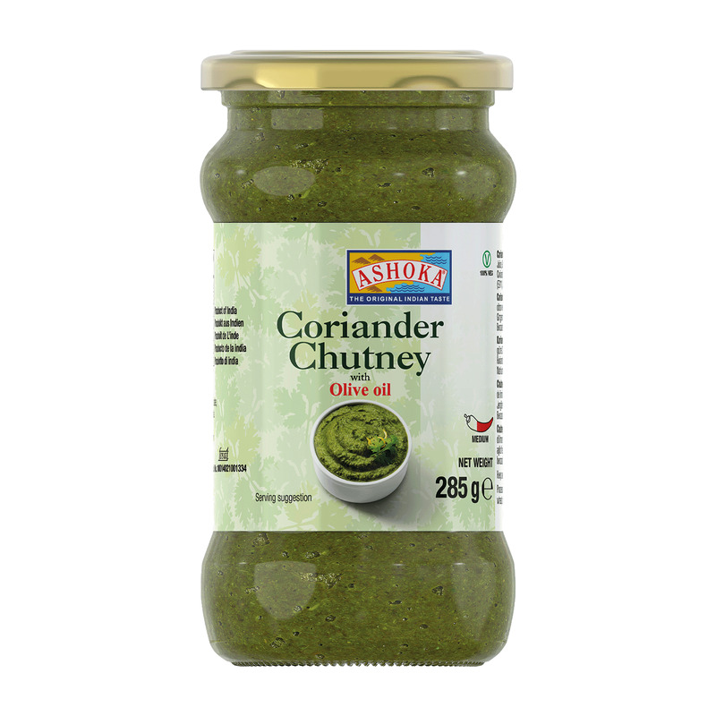 Koriandri chutney oliiviõliga