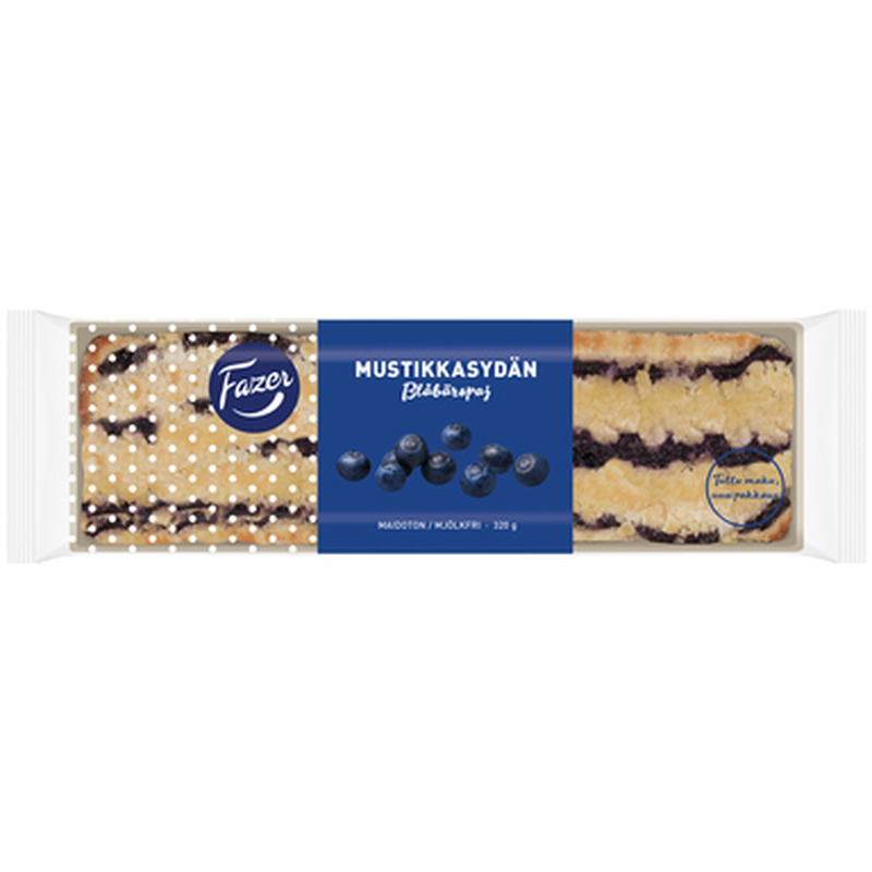 FAZER Mustikapirukas 3,2kg 10x320g (külmut.)