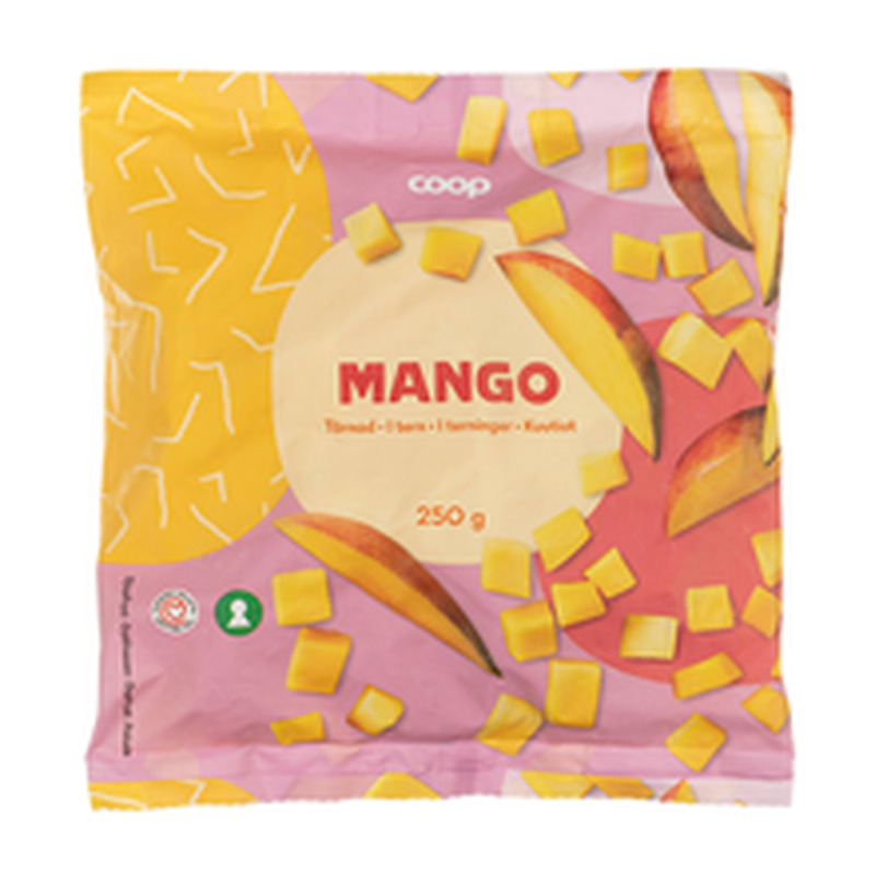 Coop Mangokuubikud 250g
