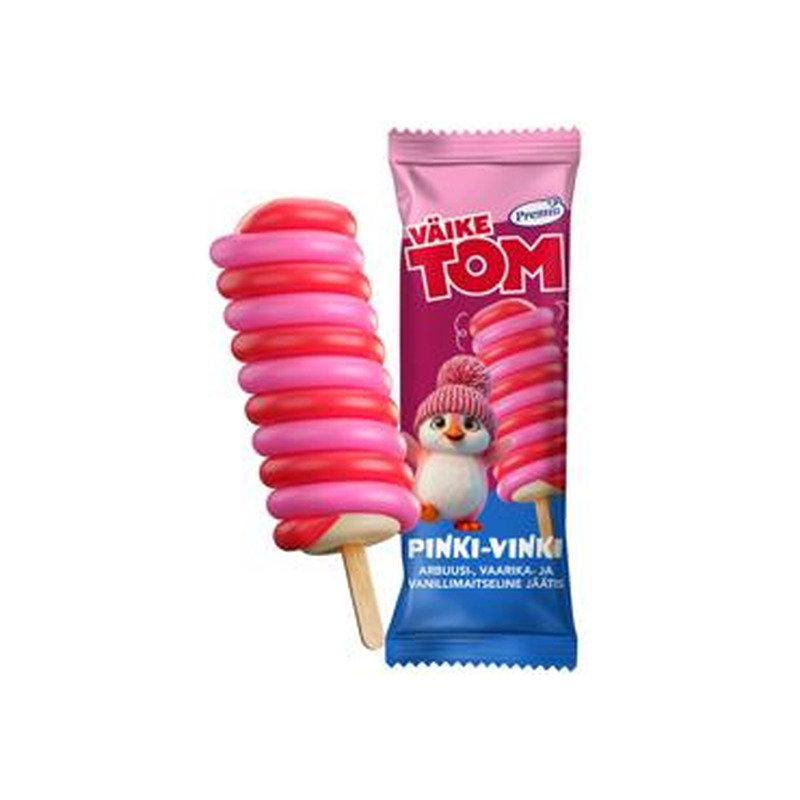 Jäätis van.-vaar.-arbuusi VÄIKE TOM 75g