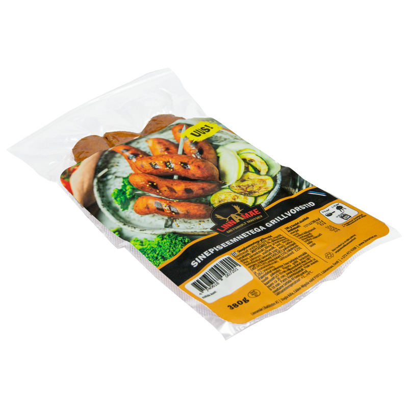 LINNAMÄE Sinepiseemnetega grillvorstid 380g