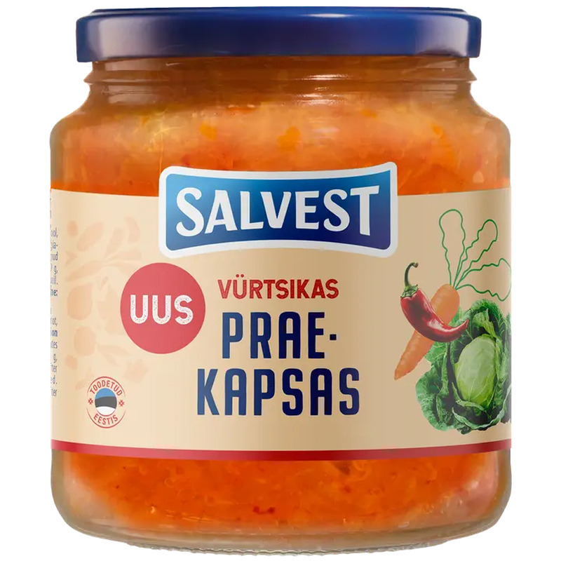 Salvest vürtsikas praekapsas 530g