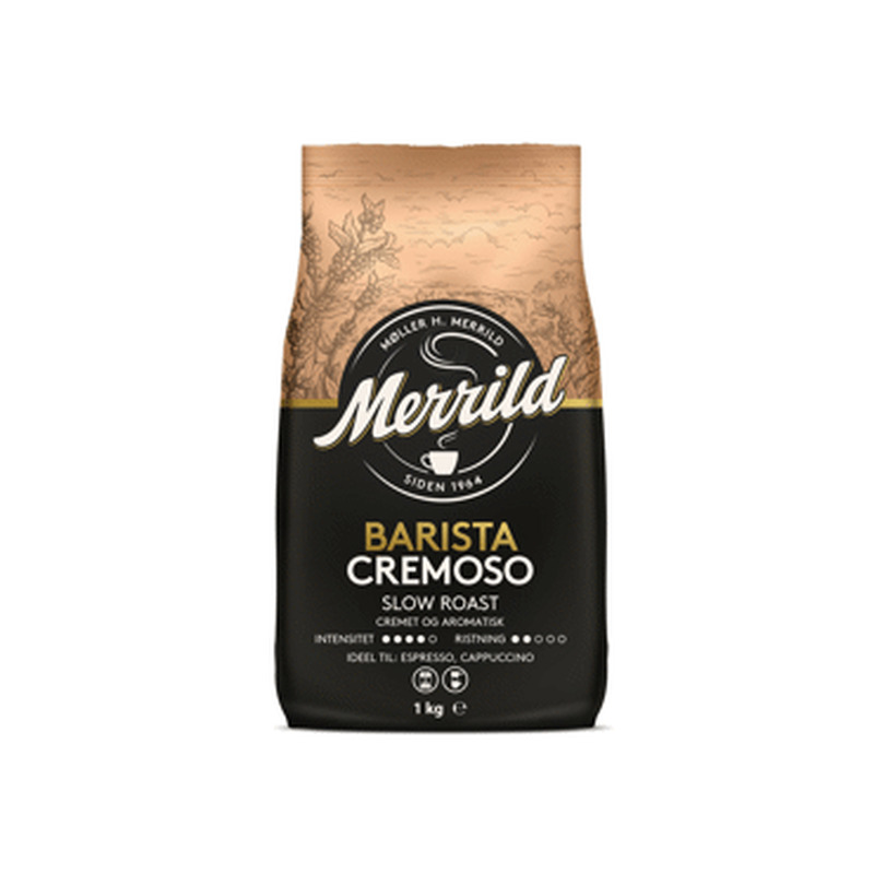 Kohvioad MERRILD Barista Cremoso 1kg