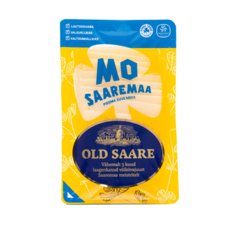 MO SAAREMAA Old Saare juust 150g (viilud, laktoosivaba)