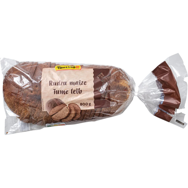 Tume leib viilutatud