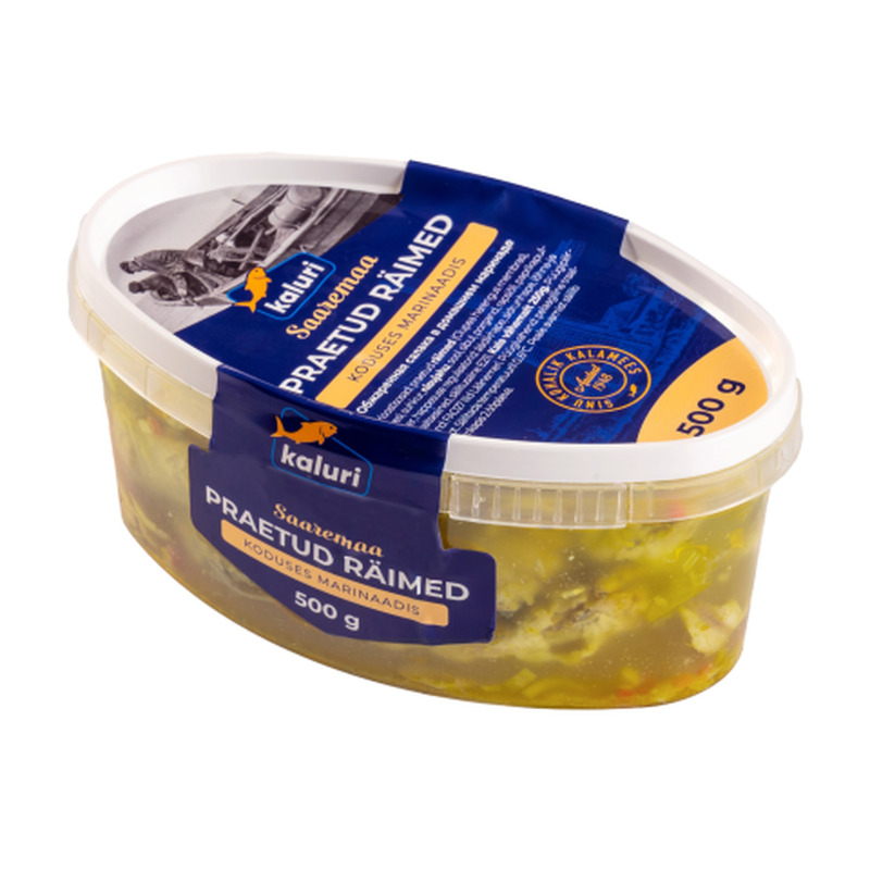 Praetud räimed koduses marinaadis Kaluri 215/500g