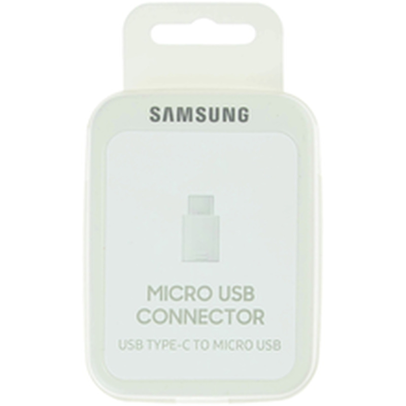 Samsungi USB-C – micro-USB-adapter, valge
