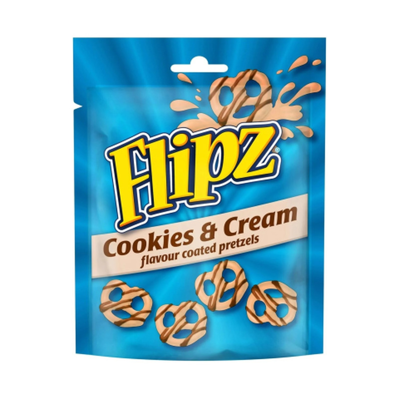 Soolakringlid Flipz Cookies and Cream 90g