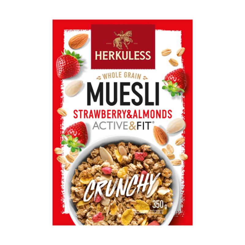 Müsli maasika ja mandli Herkuless 350g