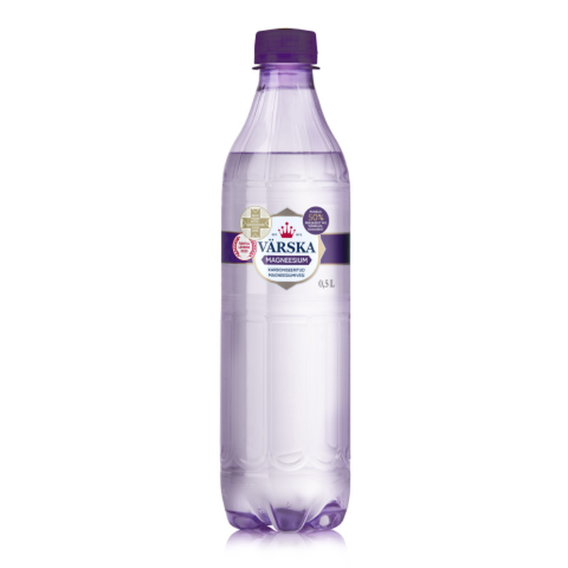 Karboniseeritud vesi magneesiumiga Värska 0,5l