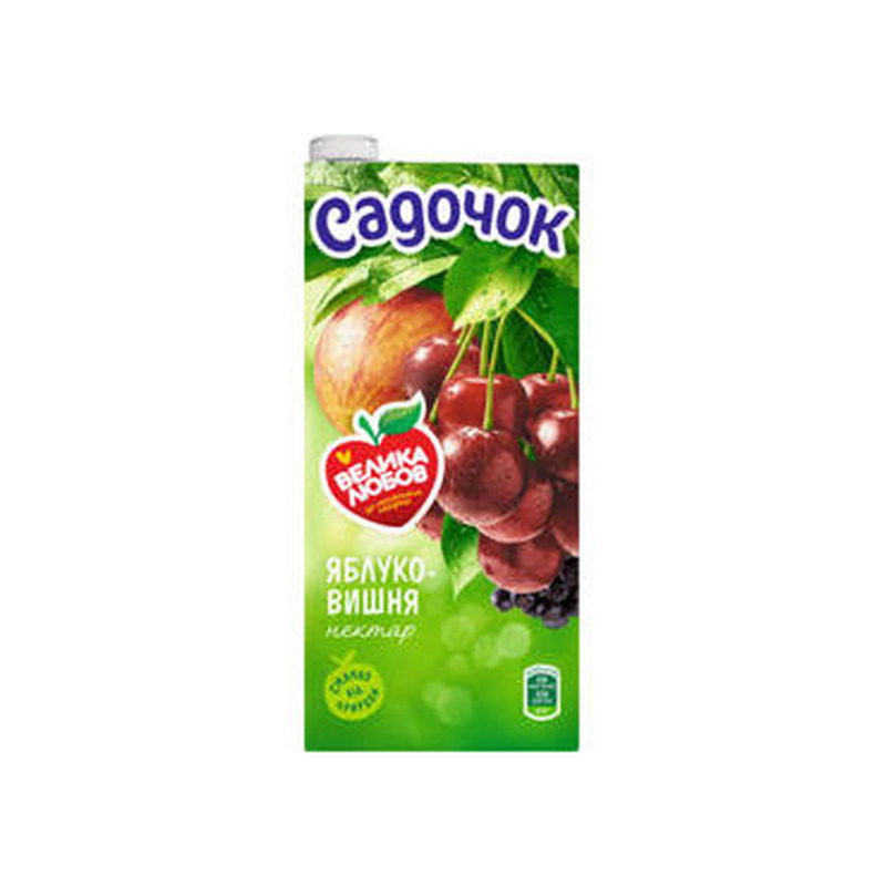 Õuna-kirsinektar SADOCHOK 950ml