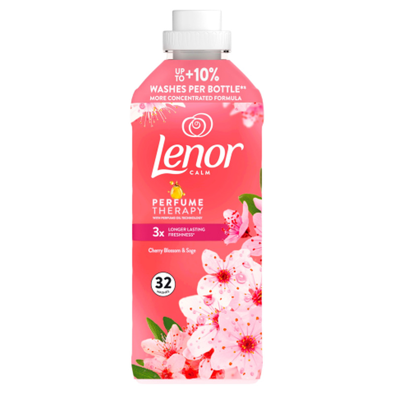 Kangapehmendaja Lenor Cherry Blossom&Sage 32pk 675ml