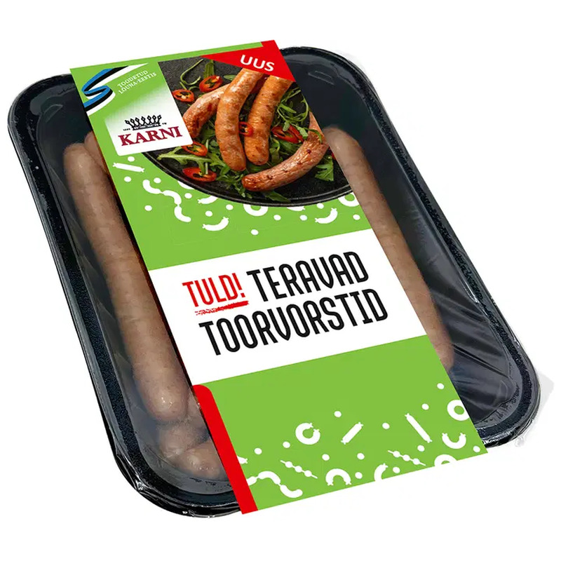 Karni Teravad toorvorstid TULD! 400 g