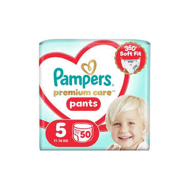 Püksmähkmed PAMPERS PC S5 11-17kg 50tk