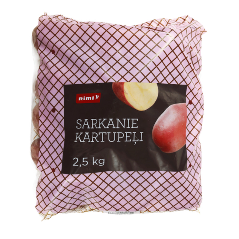 Eesti kartul pestud punane Rimi 2,5 kg
