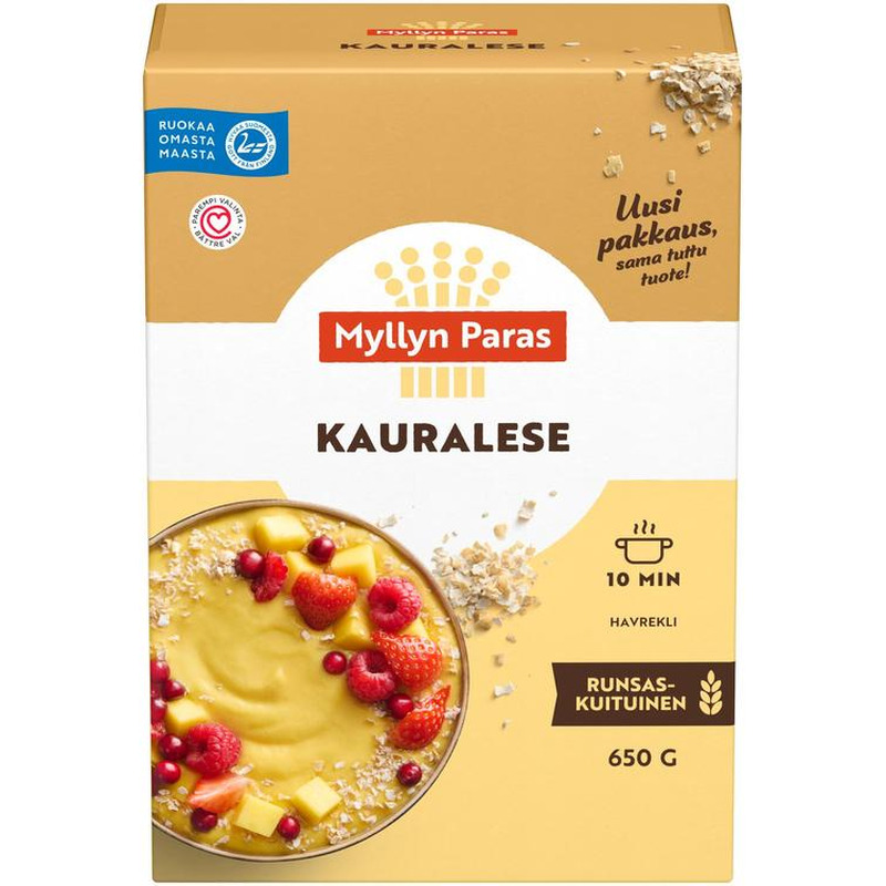 Myllyn Paras kiudainerikkad kaerakliid 650 g
